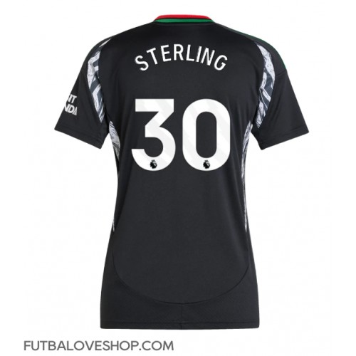 Dres Arsenal Raheem Sterling #30 Preč pre Ženy 2024-25 Krátky Rukáv